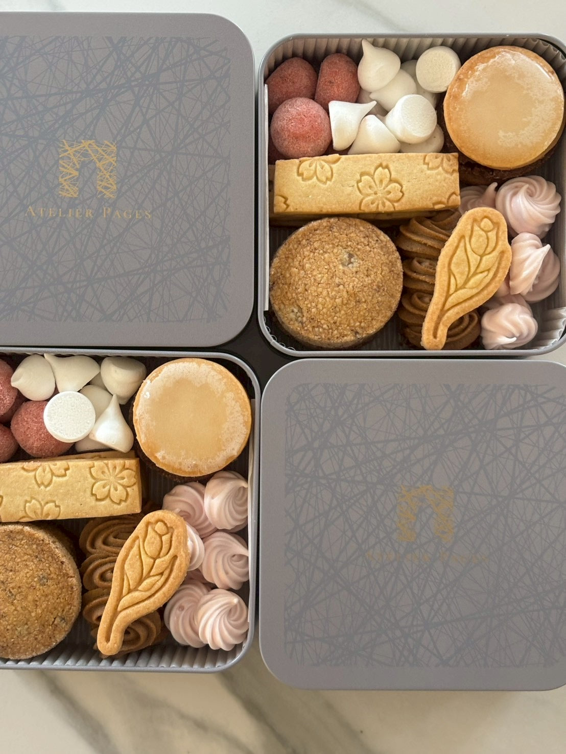 クッキー缶”Saveurs de Saison” 春