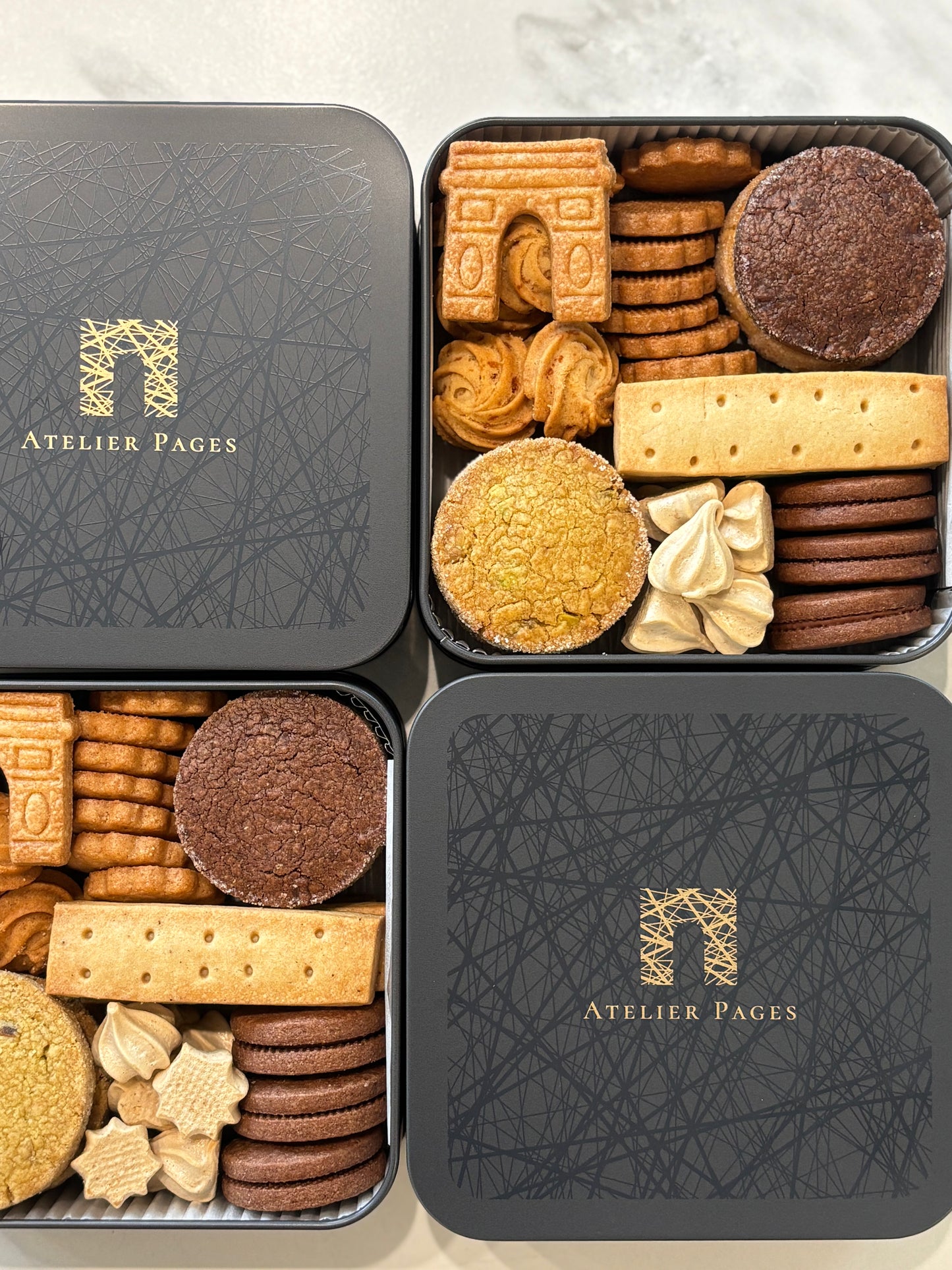 クッキー缶”Saveurs de Saison”